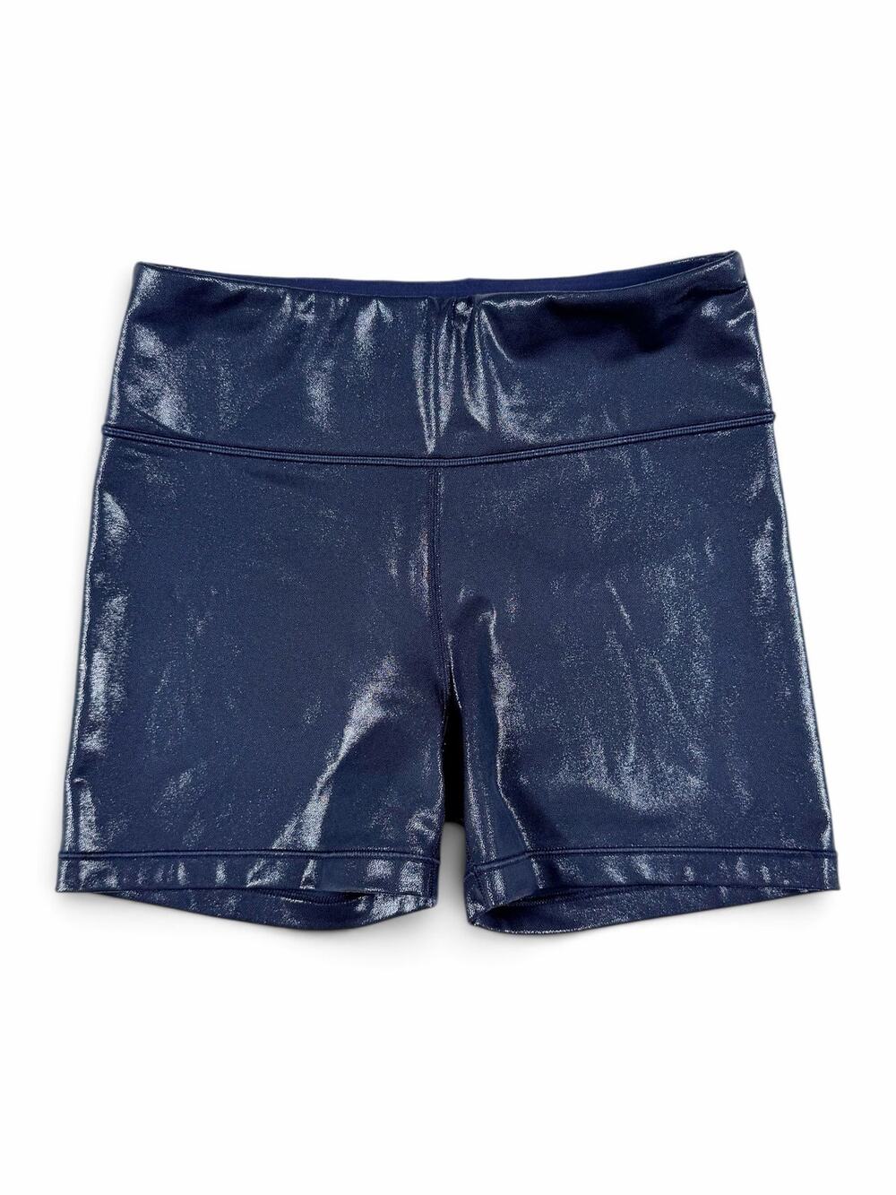 Athleta Girl Shorts Chit Chat Shine Simone Biles Navy Blue Size 14 (XL)